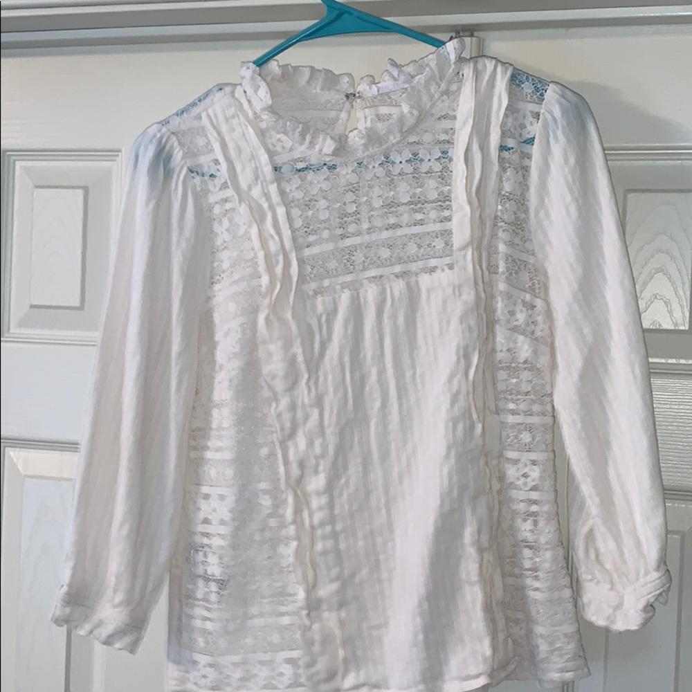 Ivory lace top